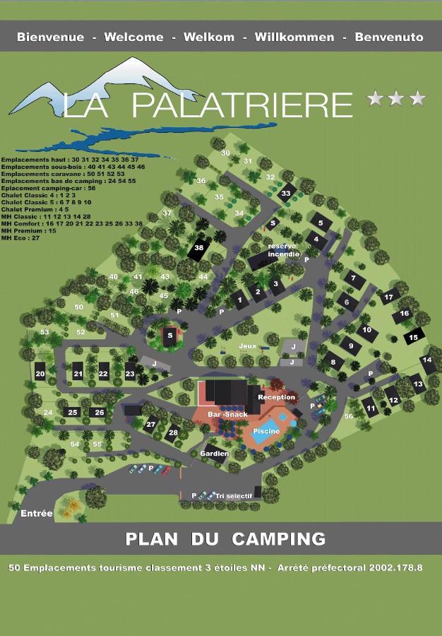 La Palatriere Hotel Le Sauze-du-lac Eksteriør billede